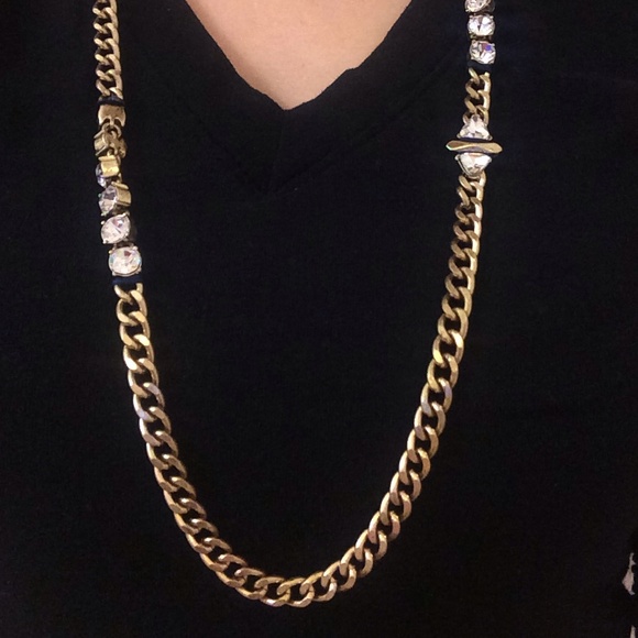 ✨Sam Edelman✨ new gold chain Neckless - Picture 2 of 4