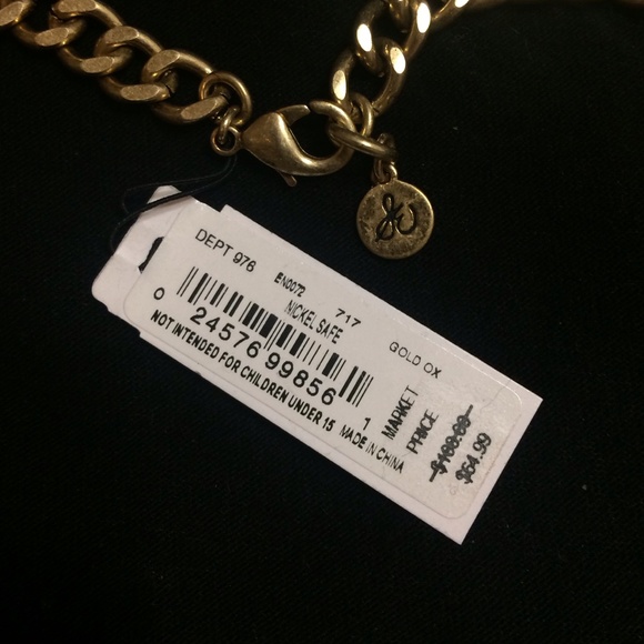 ✨Sam Edelman✨ new gold chain Neckless - Picture 4 of 4