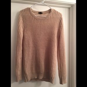 Tan knit sweater