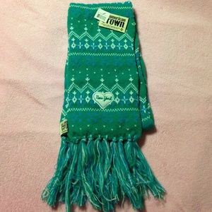 Green NY Scarf