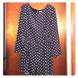 Polka Dot Romper!