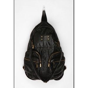 Leather Moto Backpack