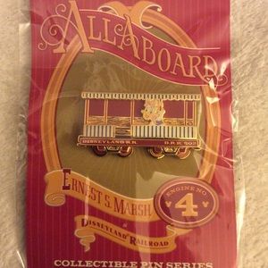 LIMITED EDITION DISNEYLAND RAILROAD PIN 4