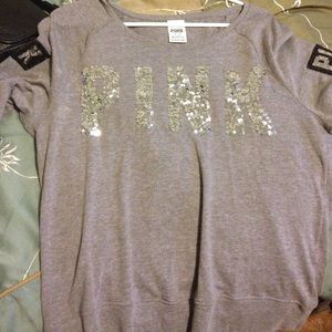 Love pink sparkle shirt
