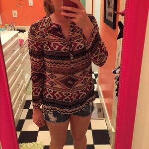 Aztec long sleeve small