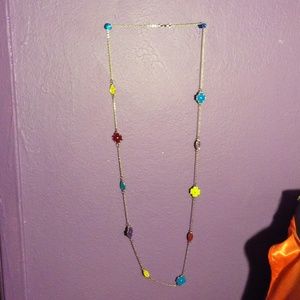 FREE W/ Purchase: Forever 21 Flower Gold Necklace