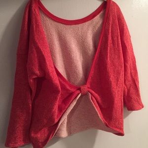 Forever 21 Open Back sweater