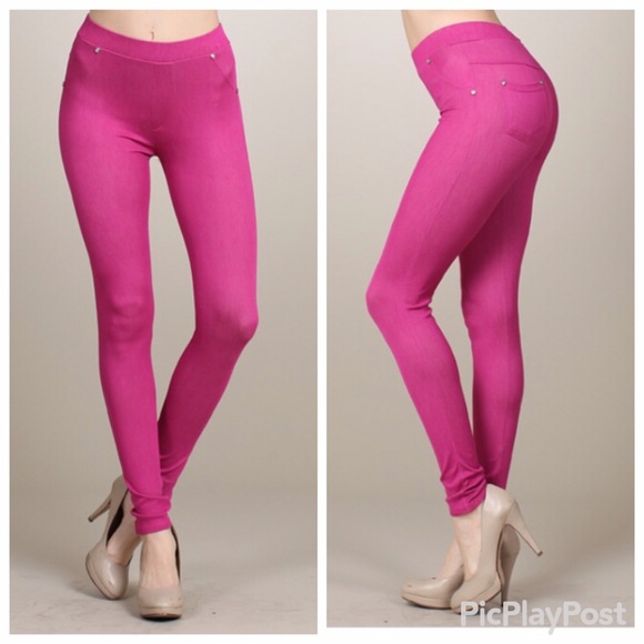 💟🆕 DARLENE // Stretchy 2 pocket leggings - Picture 2 of 3