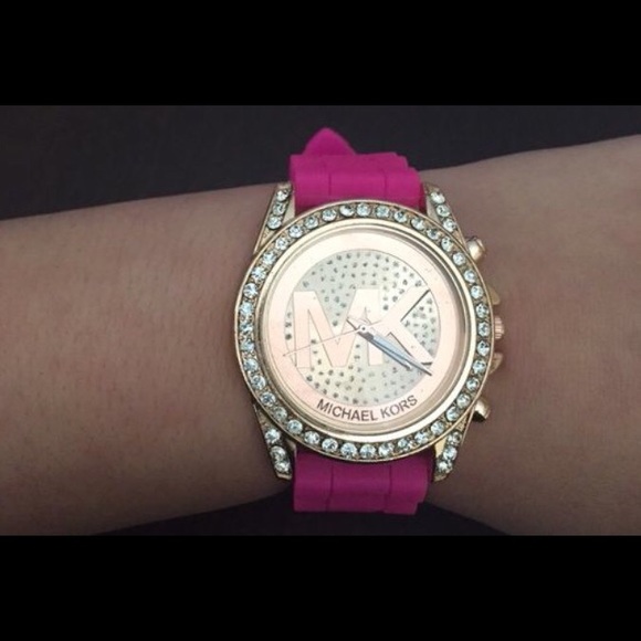 Pink watch