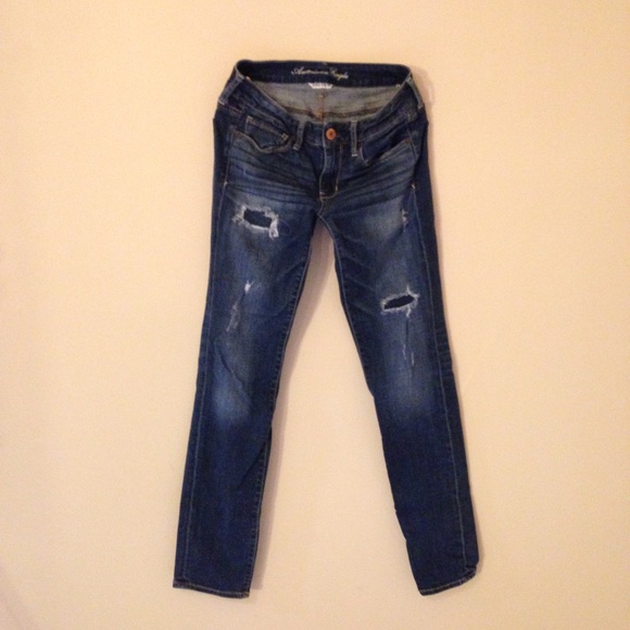 Destroyed Skinny Jeans