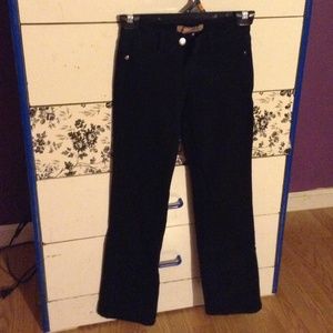 Black Bell Bottom Pants