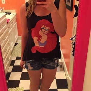 Black Ariel shirt