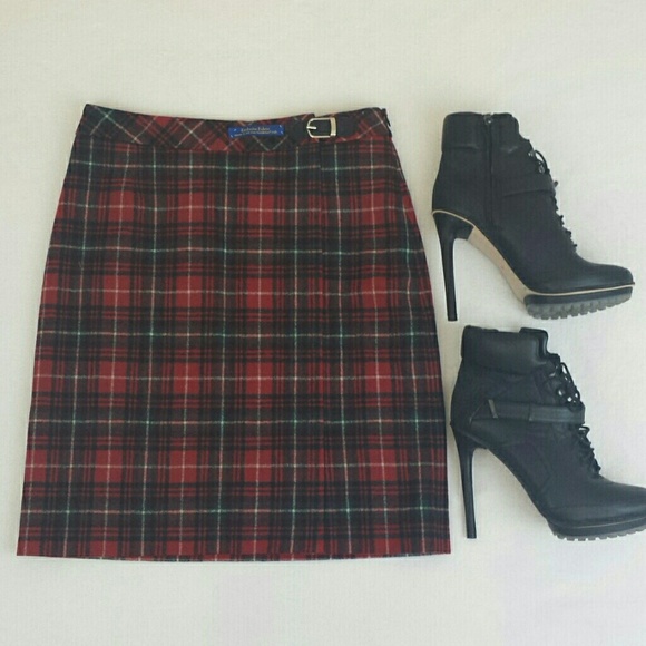 Pendleton Dresses & Skirts - Pendleton wool plaid pencil skirt