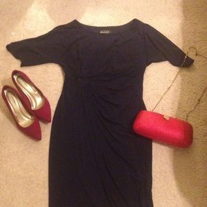 Navy blue dress
