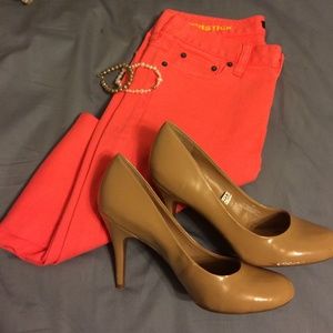 Pink "Matchstick" Skinny Jeans