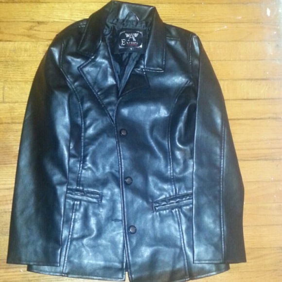 Armani Emporio Collazione Leather Jacket