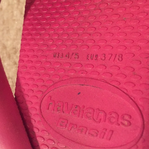 Hot pink Brazilian Havaianas! - Picture 3 of 3