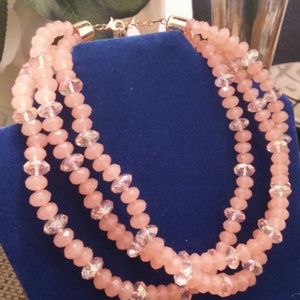 Purchase this beautiful pink necklace!