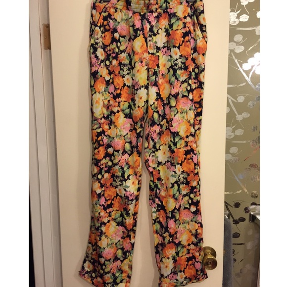 Floral pants