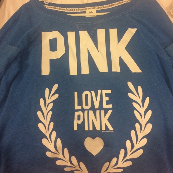 🚫 sold🚫Blue sweater by Pink Victoria secrets - Picture 1 of 3