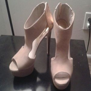 Gold and Tan Michael Kors Heels