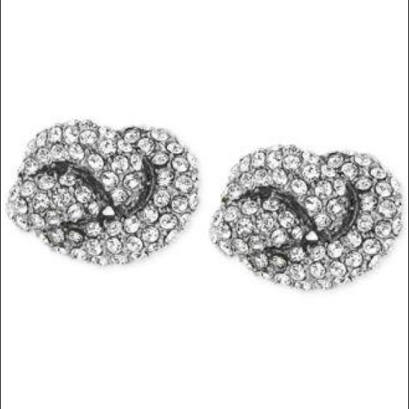 Michael Kors Pavé Knot Stud Earrings - Picture 1 of 4