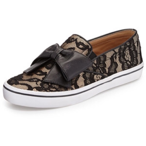 kate spade bow sneakers