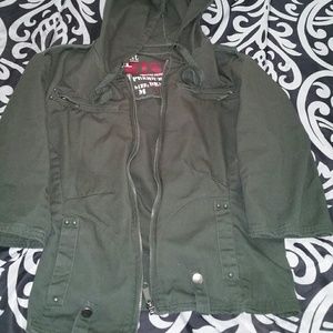 Olive green jacket