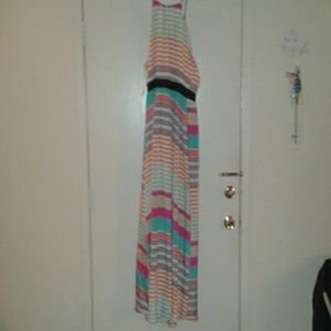 Multicolor Maxi Dress