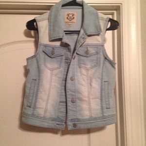 blue jean vest!