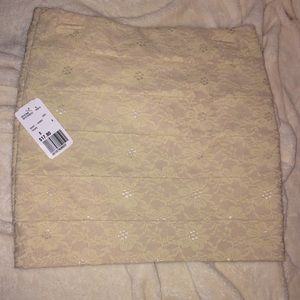 Forever 21 nude bandage skirt