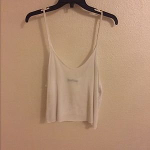 Brandy Melville white tank top