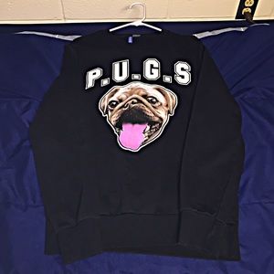 H&M Pugs Sweatshirt