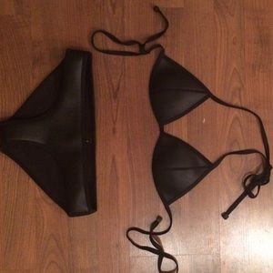 Black Triangl bikini size SMALL