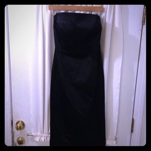 Black Isaac Mizrahi for Target strapless dress