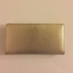 Kate Spade Cedar Street Stacy Gold Wallet