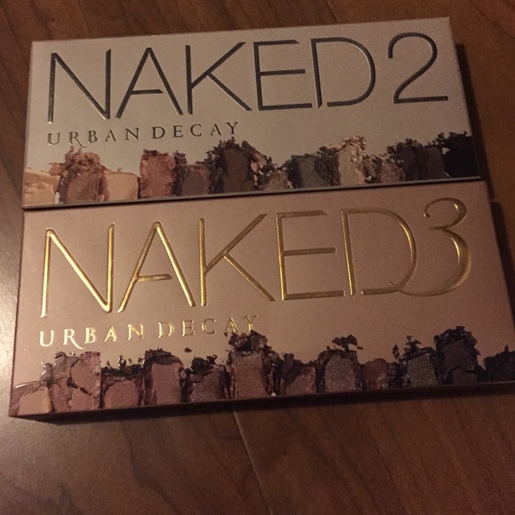 NIB AUTHENTIC URBAN DECAY NAKED 2 AND NAKED 3