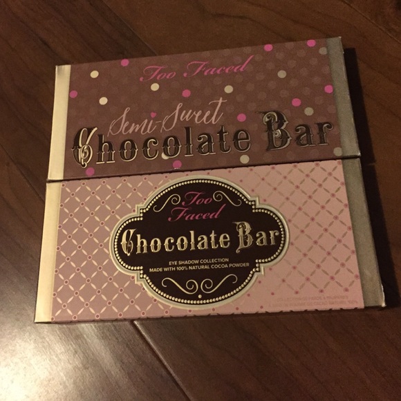 NIB AUTHENTIC TOO FACED CHOCOLATE BAR & SEMI SWEET