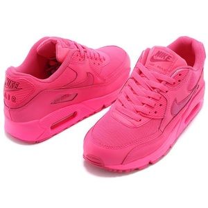 Pink air max nikes