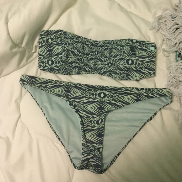 Tillys bikini top and bottom