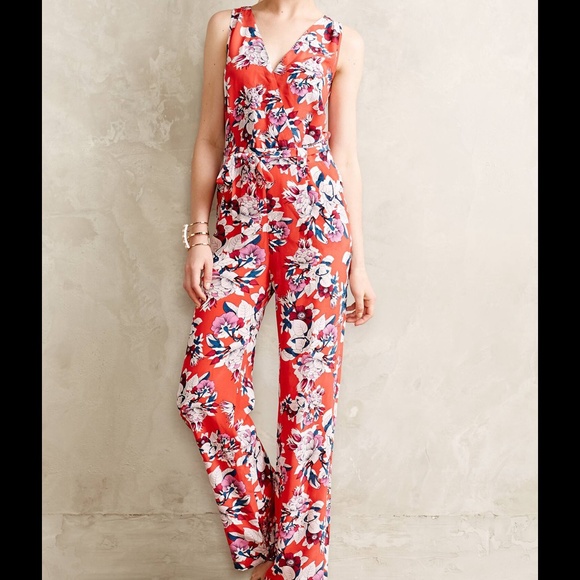 ANTHROPOLOGIE YUMI KIM FLOWER DISTRICT JUMPSUIT - Picture 2 of 4