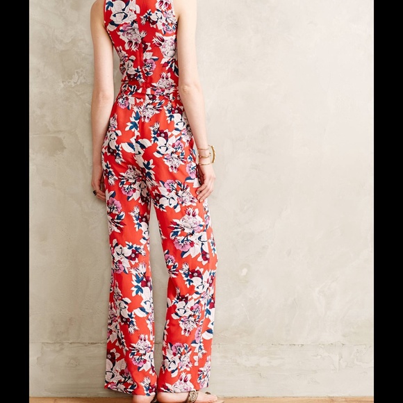 ANTHROPOLOGIE YUMI KIM FLOWER DISTRICT JUMPSUIT - Picture 3 of 4