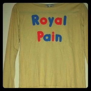 Wildfox Kid's No Pain, No Gain Thermal Top