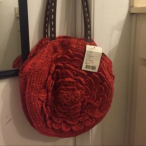 Flower Anthropologie Bag