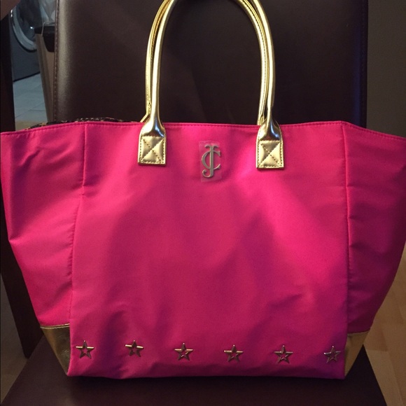 💕Juicy Couture huge Hot pink tote💕