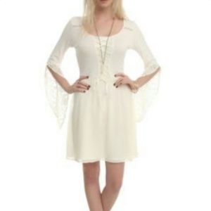 Disney's Maleficent Aurora Bell Sleeve Dress