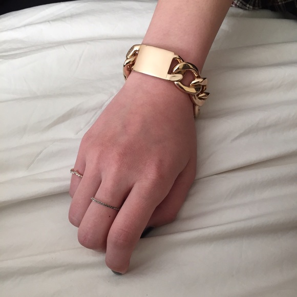 Gold ID Bracelet - Picture 2 of 4