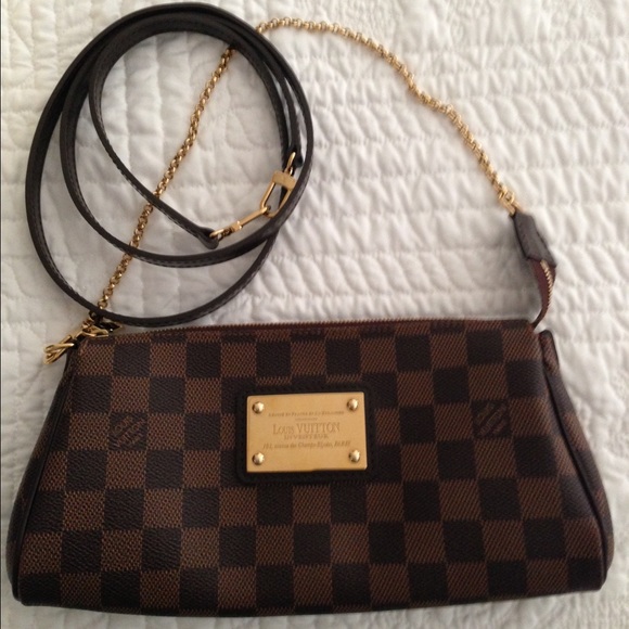 Authentic Louis Vuitton Eva Clutch