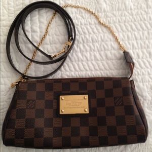 Authentic Louis Vuitton Eva Clutch