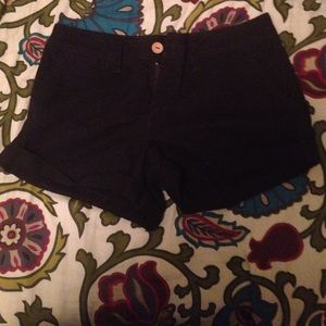 Black shorts (worn once)